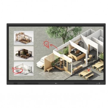 LG 전자칠판 + 이동형 스탠드